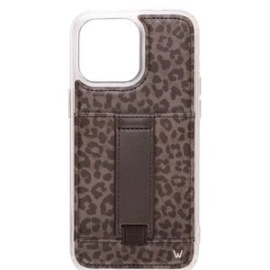 Walli original Shadow Leopard iPhone 16 PLUS case.